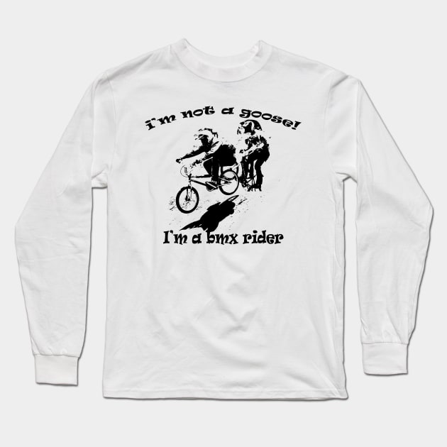 i'm not a goose Long Sleeve T-Shirt by rickylabellevie